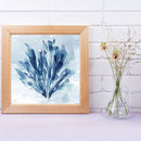 #A Ink Blue Flower Oil Paint By Numbers Kit DIY Acrylic Painting on Canvas Cra
