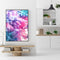 DIY Coloring Picture Illusive Smoke Oil Painting By Number Acrylic Paints Set