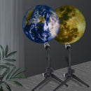 360° Rotatable Home Decor Night Light MOON EARTH Projector Projection Lamp LED