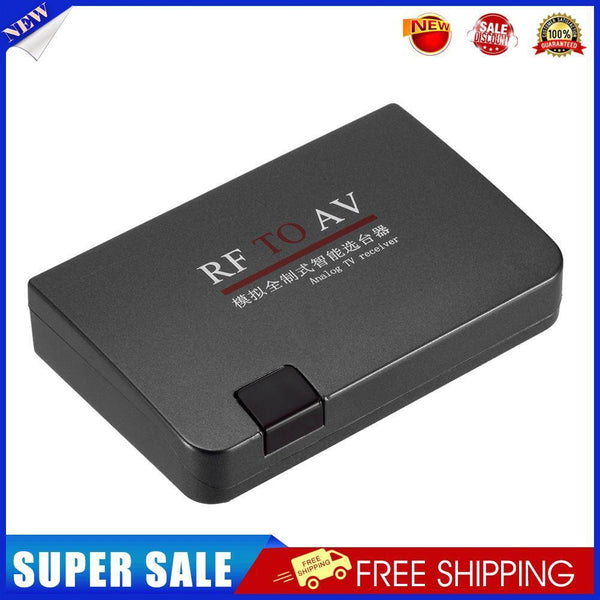 RF to AV Analog TV Receiver Converter Modulator Adapter w/AV Cable (US)