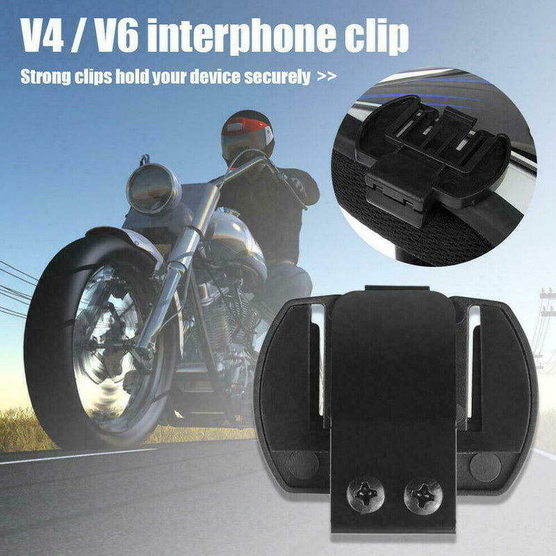 Helmet Headset Clip Motorcycle Bluetooth-compatible Bracket For V4 V O7G7