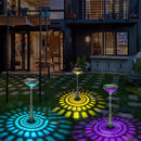 2pcs Solar Garden Light Outdoor Waterproof Patio Yard Landscape Light (B)