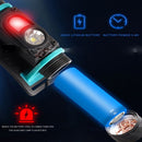 Lighting White Light XPG+LED Headlight Red Head Lamp Night Riding Strong Light