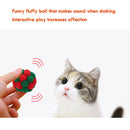 3pcs Pet Interactive Colorful Traning Bells Ball Kitten Play Chewing Bouncy T