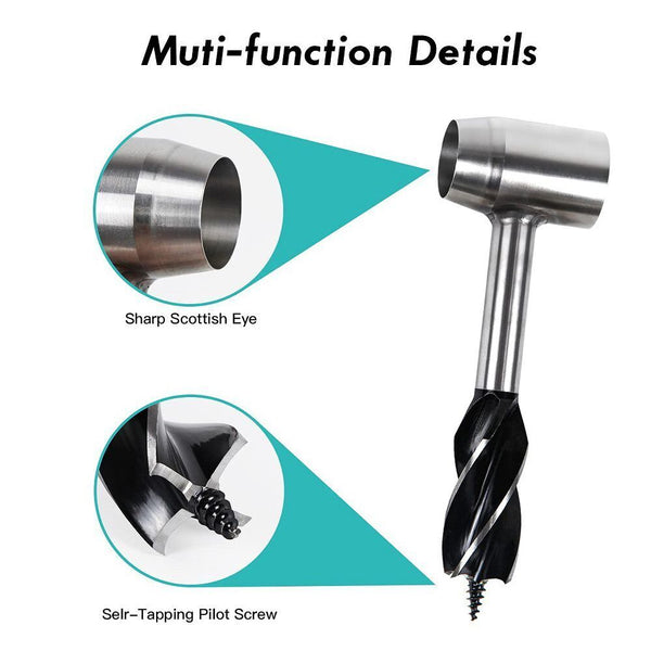 Drill Bushcraft Multipurpose Drill Bit Hand Auger Survival Tools Wood Drill