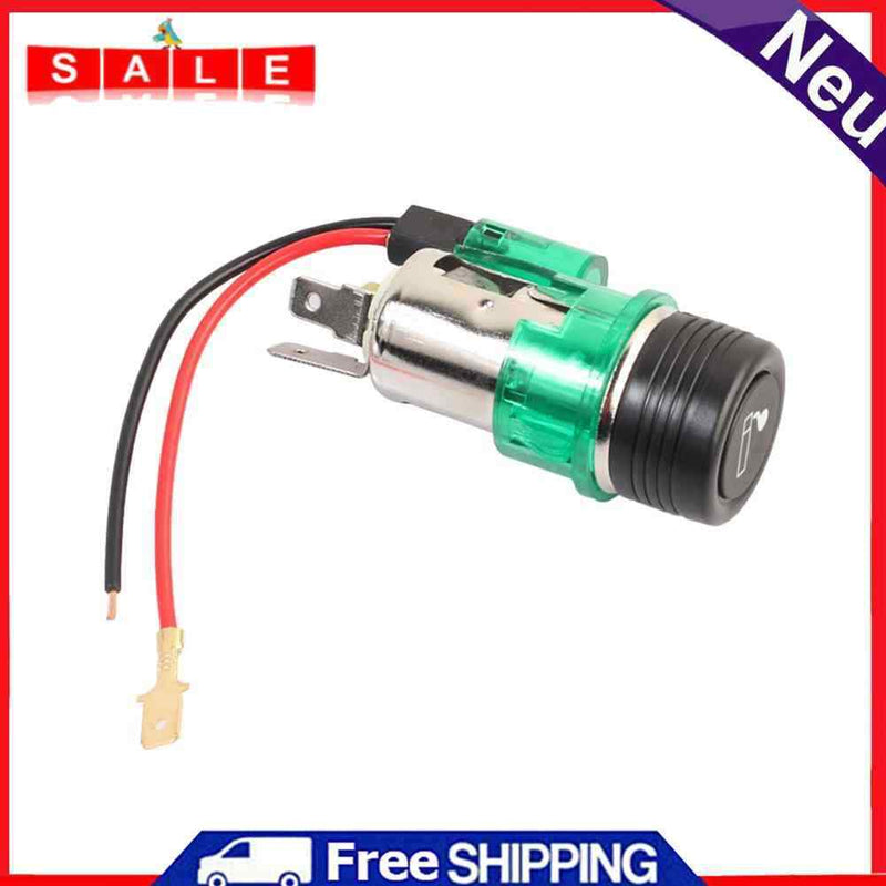 asiprop 1 Set 12V Universal Car Car Cigarette Lighter Outlet Plug + B
