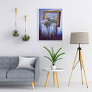 Diamond Painting Kit Sailboat Partial Special Shape Drill DIY Home Decoration
