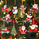 #A 10pcs Hanging Ornament Art Crafts 5D DIY for Kids Adults Cartoon Christmas Gi