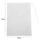 50pcs Non-Woven Drawstring Tea Bags Seal Filter Herb Spice Pouch (10x15cm) Newly