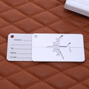 Colorful Luggage Day Aluminum Aluminum + Stainless Steel Checked Boarding Pass Airplane Pattern T