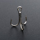 50pcs Barbed Crank Sharp Fishing Hooks Tackles with 3 Anchors (4