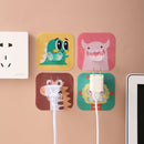 Strip Management Clips Cartoon Animal Cable Holder Cable Organizer Color Random