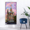 Ancient Castle Oil Paint By Numbers Kits DIY Handpainted on Canvas Wall Art
