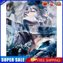 #A Girl Oil Paint By Numbers Kit DIY Drawing Picture for Adults Home Decoration