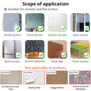 Self Adhesive Anti-Collision Wall Protector Door Wedge Door Stopper Block