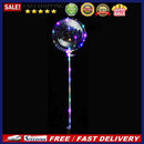 Luminous Handle Stick LED Balloon Party Colorful Lighting Clear Bobo Balloo
