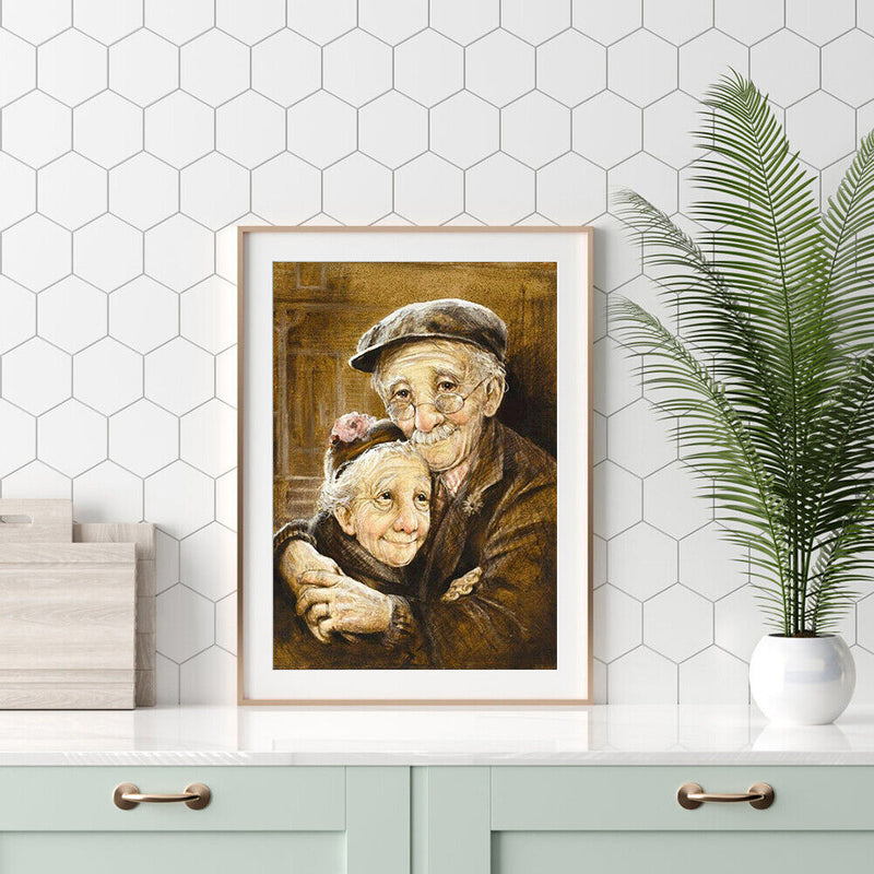Oil Paint By Numbers Elder Coupe Coloring Picture Digital L452