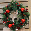 30cm Artificial Wreath Photography Props for Party Holiday Christmas Decora
