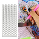 125 Diamond Painting Tools Square Drill Cross Stitch Point Drill Ruler (B) Newly