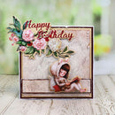 Metal Cutting Dies Stencil DIY Scrapbooking Paper Card Embossing Blessing Flower