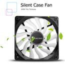 JONSBO 12020 Desktop Computer PC Case Fan Silent CPU Cooler Fan 120mm 4Pin 3Pin