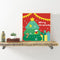 Digital Painting Frameless Cartoons Christmas DIY Painted By Numbers on Canvas