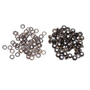 100sets Eyelet with Washer Leather Craft Repair Grommet(Bronze)(6mm) Newly