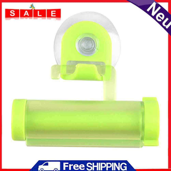 PrettyGood7 Toothpaste Hanging Suction Roller Green