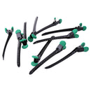10pcs Y Shaped Metal Hairdressing Hairpins Hair Pin Grips Clamp (Green) Newly