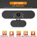 EP-028 1080P FHD Webcam Built-in HD Microphone USB Driver Free Web Camera