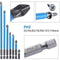 7pcs Electric Cross Non Slip Drill Bits Screwdriver with Strong Magnet