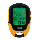 FR500 Waterproof Digital Compass Altimeter LCD Digital Barometer Hygrometer