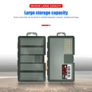 Fishing Hooks Lures Bait Storage Box Fishing Tackle Container Case (S) Newly