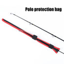 Fishing Rod Polyester Protective Cover Pole Guides Cap Fishing Tackle Supply