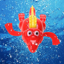 Baby BathToy Crocodile Wind Up Clockwork Swimming for Kid Educational Toys Newly