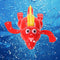 Baby BathToy Crocodile Wind Up Clockwork Swimming for Kid Educational Toys Newly