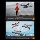 FPV RC Drone 4K HD Dual Camera 2.4G 4CH Quadcopters with 3 Battery (Black)