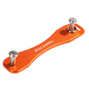 EDC Aluminum Hard Oxide Key Holder Clip Keys Organizer Folder orange