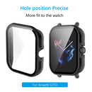 Watch Protective Film Cover for Amazfit GTS3 Screen Protector Case (Black)