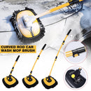 Car Wash Kit Brush Set Microfibre Mitt Mop & Car Wheel Cleaning Brush Rim Clean`
