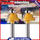 Carbide cutter with bearing cutter Bit Set woodworking engraving performance