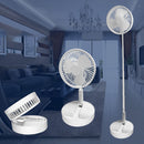 Portable Summer Silent Student Desktop Table Fan Folding Telescopic Floor Fan