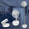 Portable Summer Silent Student Desktop Table Fan Folding Telescopic Floor Fan