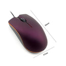 Desktop Laptop PC 3 Buttons USB Wired Ergonomics Optical Mouse for Office Home