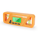Digital Protractor Angle Finder Inclinometer Magnets Angle Level (Orange)