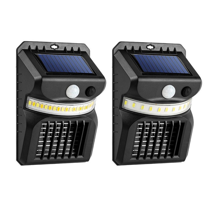 Solar Mosquito Killer Lamp Motion Sensor Garden Street Wall Light (W792-2)