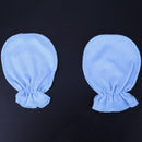 5Pair Soft Cotton Baby Gloves Four Seasons Gloves Newborn Safety Gloves Newly