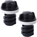 Leak-Proof Black Drain Plugs Coolers Accessories Cooler Drain Plugs Replacement