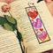 Leather DIY Special Shaped Diamond Painting Love Heart Tassel Bookmark Newly