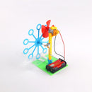 Children Bubble Machine Toys Science Experiment Hand Cranked Blowing Bubble Toys